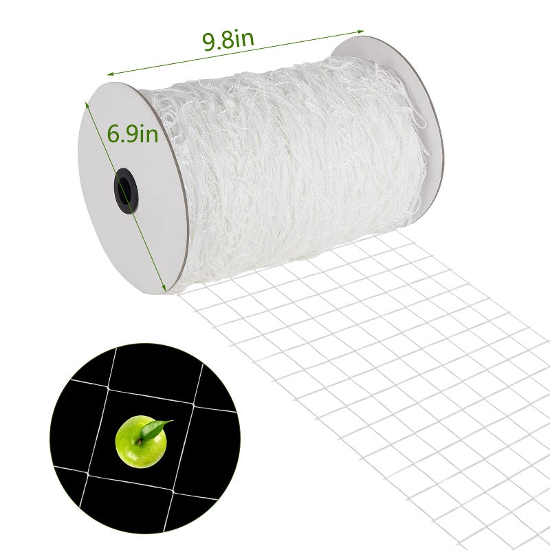 Toolazy Soft Mesh Nylon Trellis Netting Bulk Roll - 5 x 350 ft Heavy-Duty Garden Netting for Climbing Plants,Garden Melons Vegetables, Grape Racks, Hydroponic - Image 5